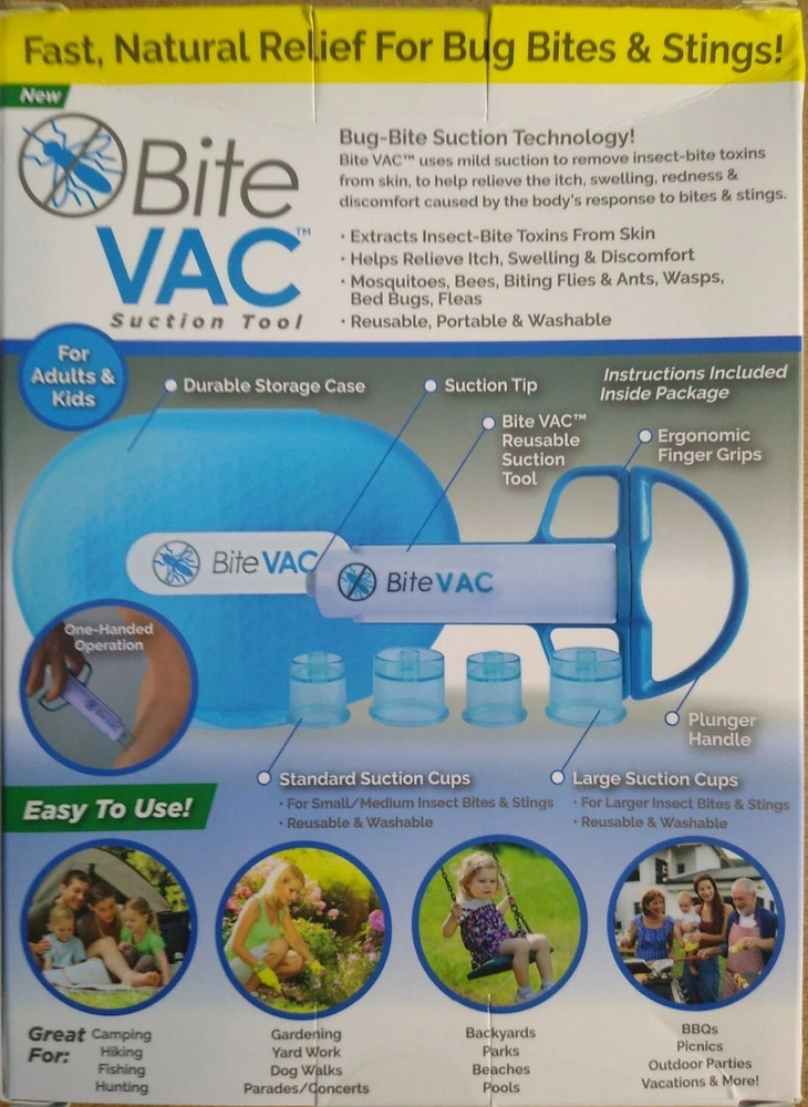 Bite Vac Suction Tool Easy to use 850017525047