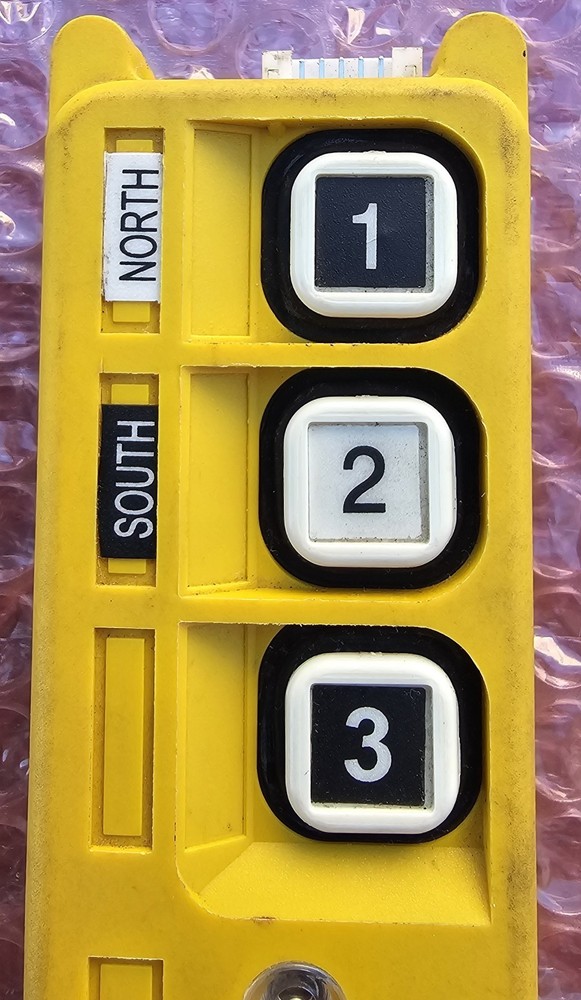 Control Chief 3 Button Pendant Hoist Crane Wireless Remote Control Transmitter