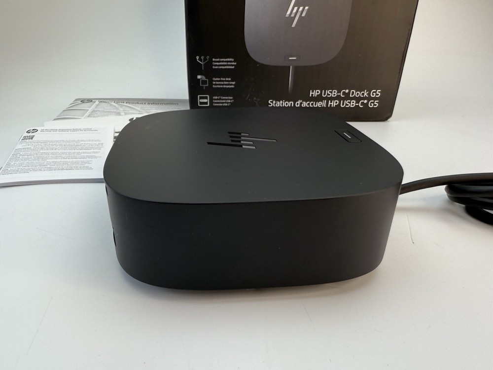 HP USB-C G5 Essential Black Dock - 784Q9AA