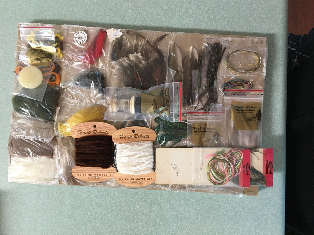 Vintage Hank Roberts deluxe Fly Tying Kit