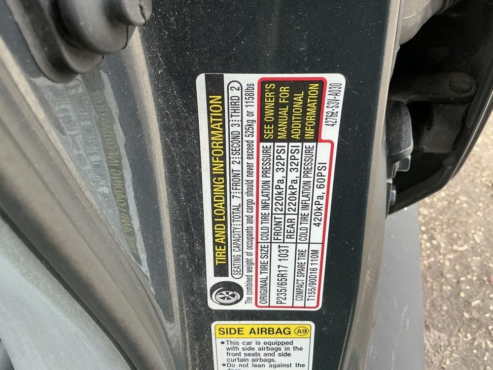 System Restraint Bag Module Under Passenger Side Front Seat Fits 05-06 MDX 8762