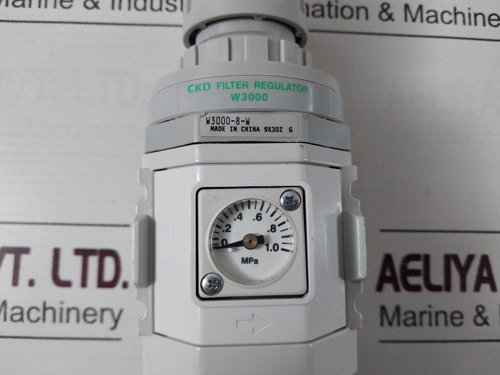 Ckd W3000-8-w-b3w Filter Regulator 0.05-0.85
