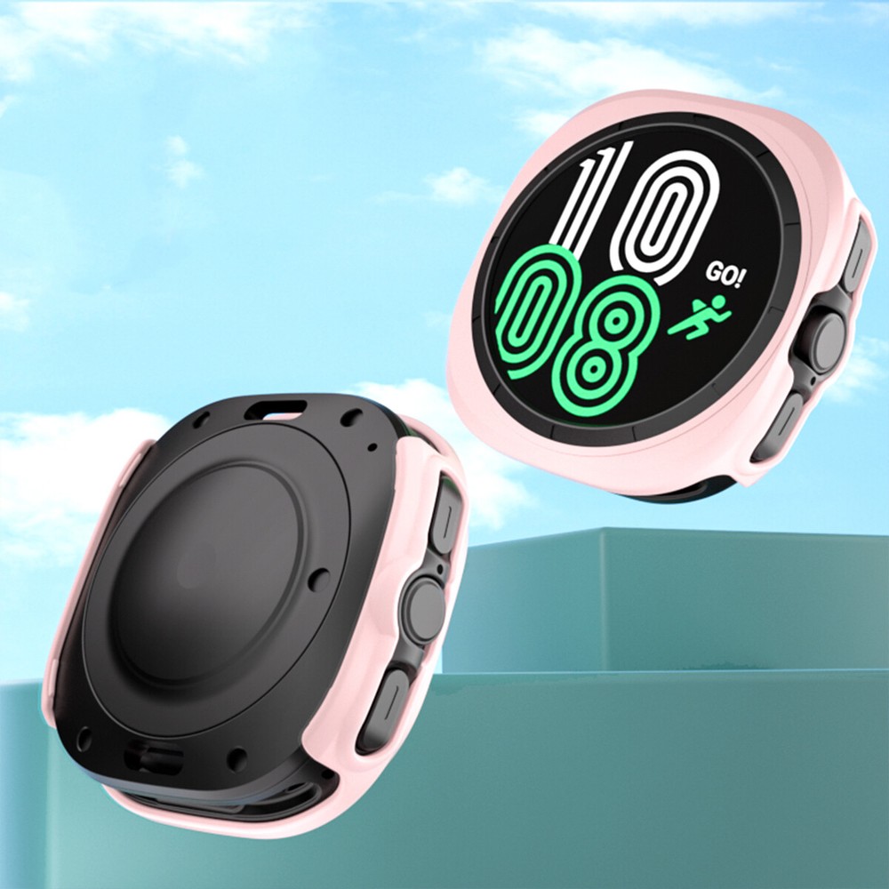 For Galaxy Watch Ultra PC Cover Shell Shockproof TPU Bumper Protective Case