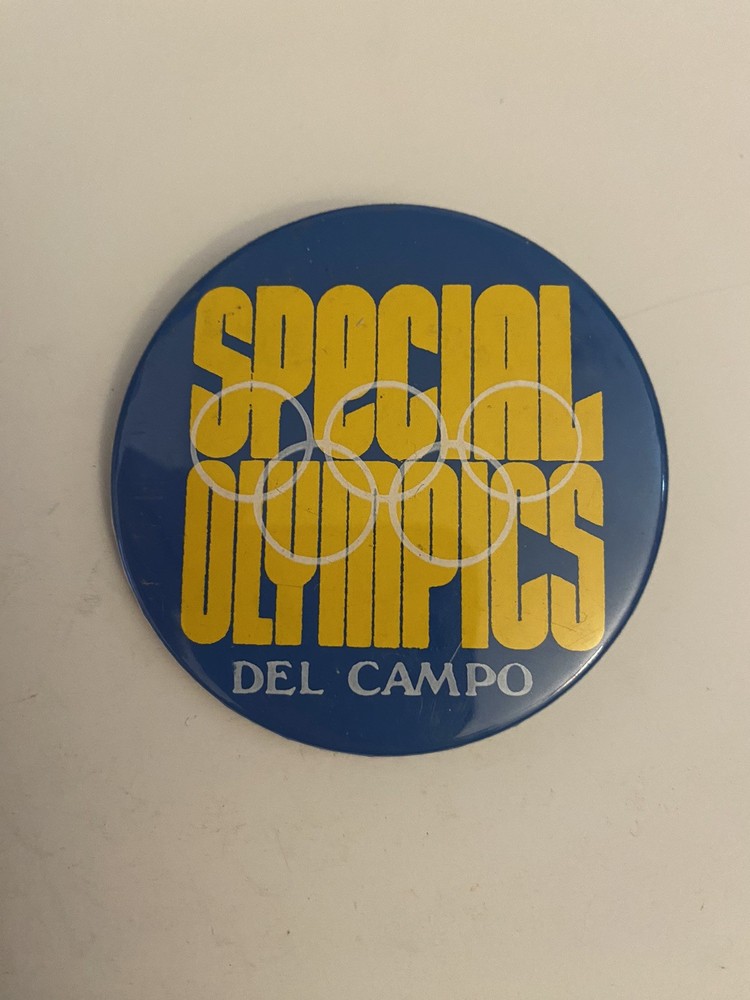 Special Olympics Del Campo Pin Back Button P27