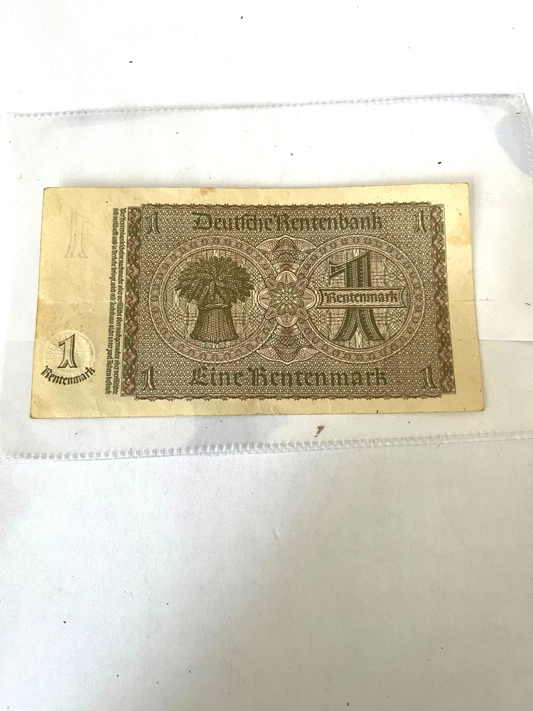 GERMAN BANK NOTES 1924 / 1923 / 1937 ( 3 Notes )