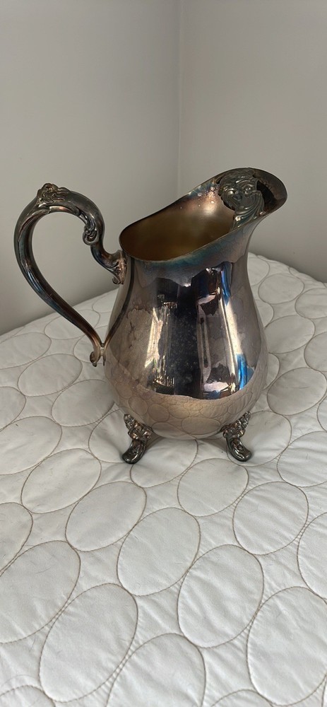 International Silver 9" SILVER PLATE WATER PITCHER