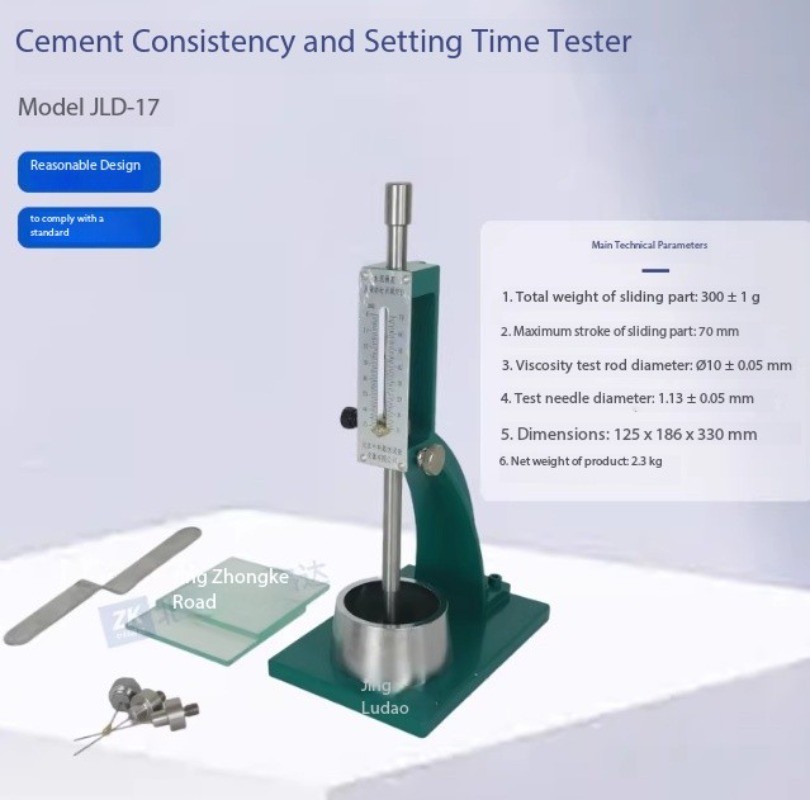 Cement Consistency Meter Setting Time Tester Vicat Apparatus