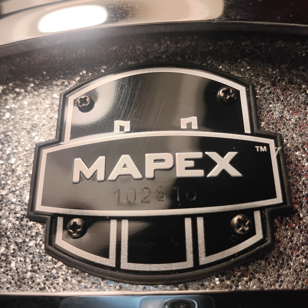 Mapex Series Drum 12" Silver Sparkle Snare Used