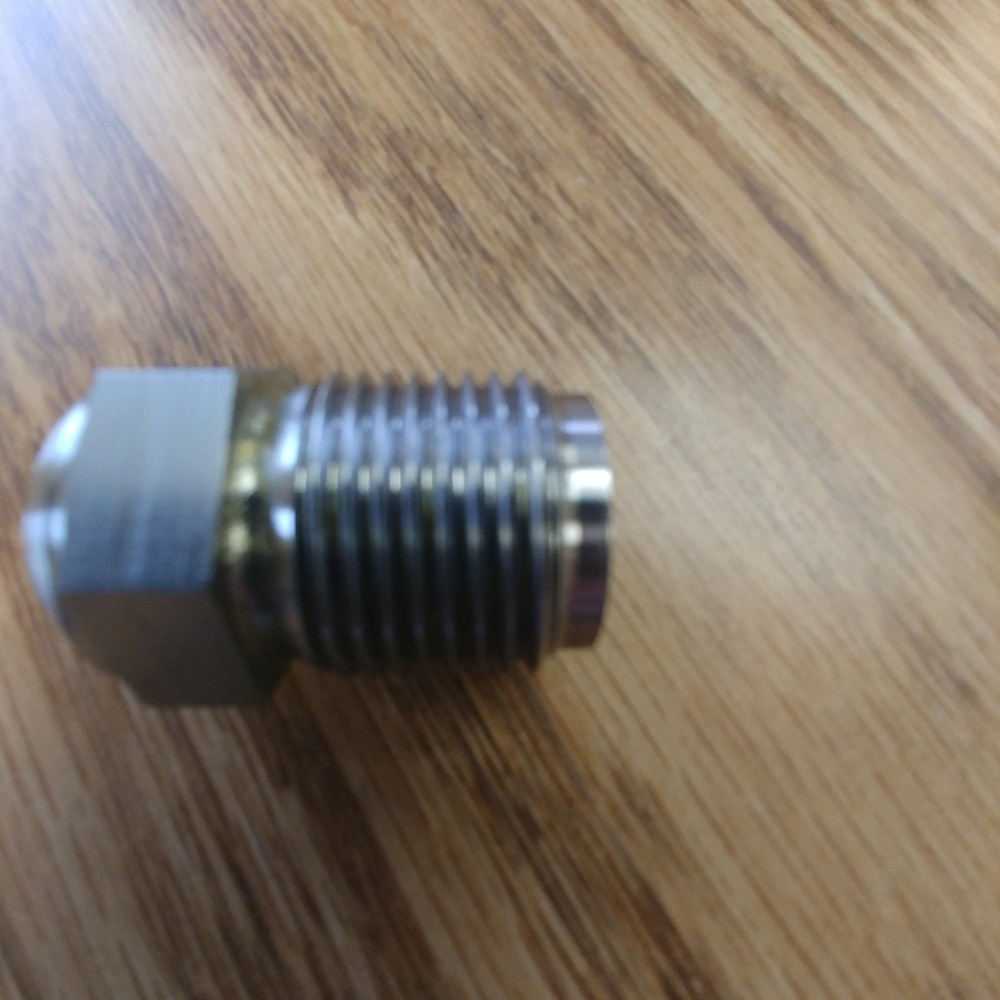 Injection Molding Nozzle Tip - 3/4" radius 1/4" orifice 7/8-14 - GP design