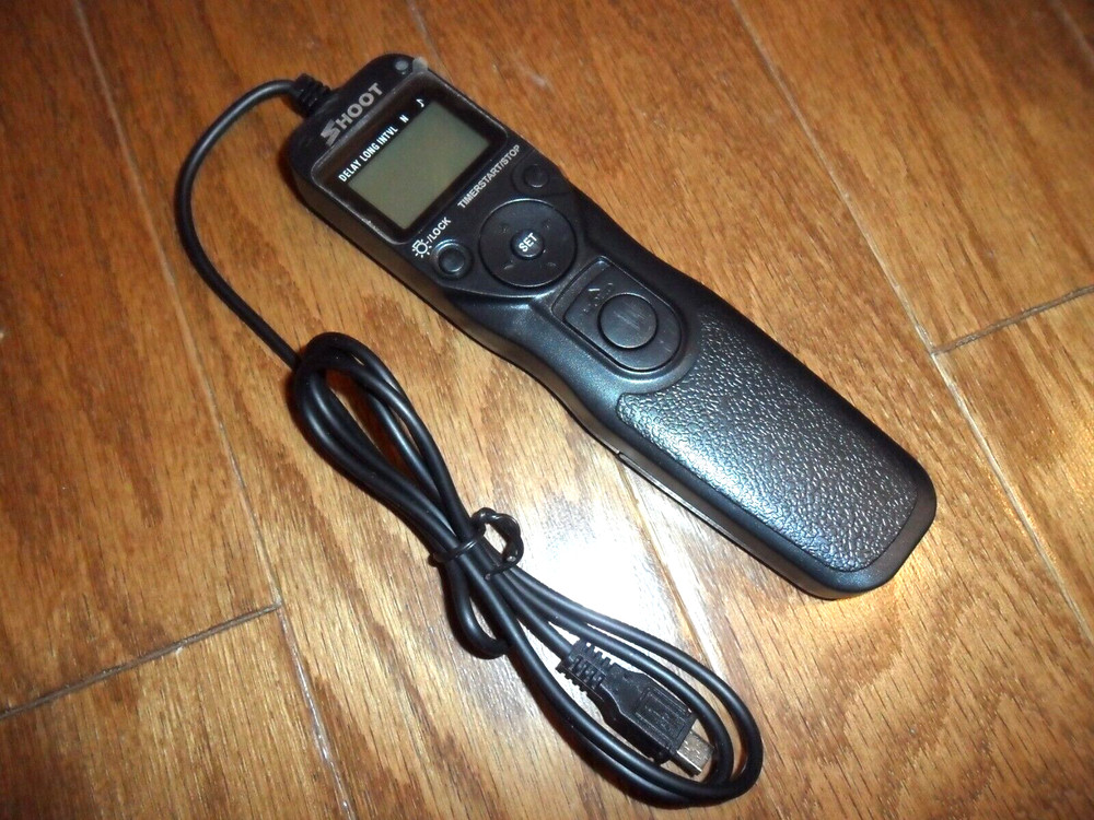 Shoot Timer Remote Control Shutter Release for Cameras