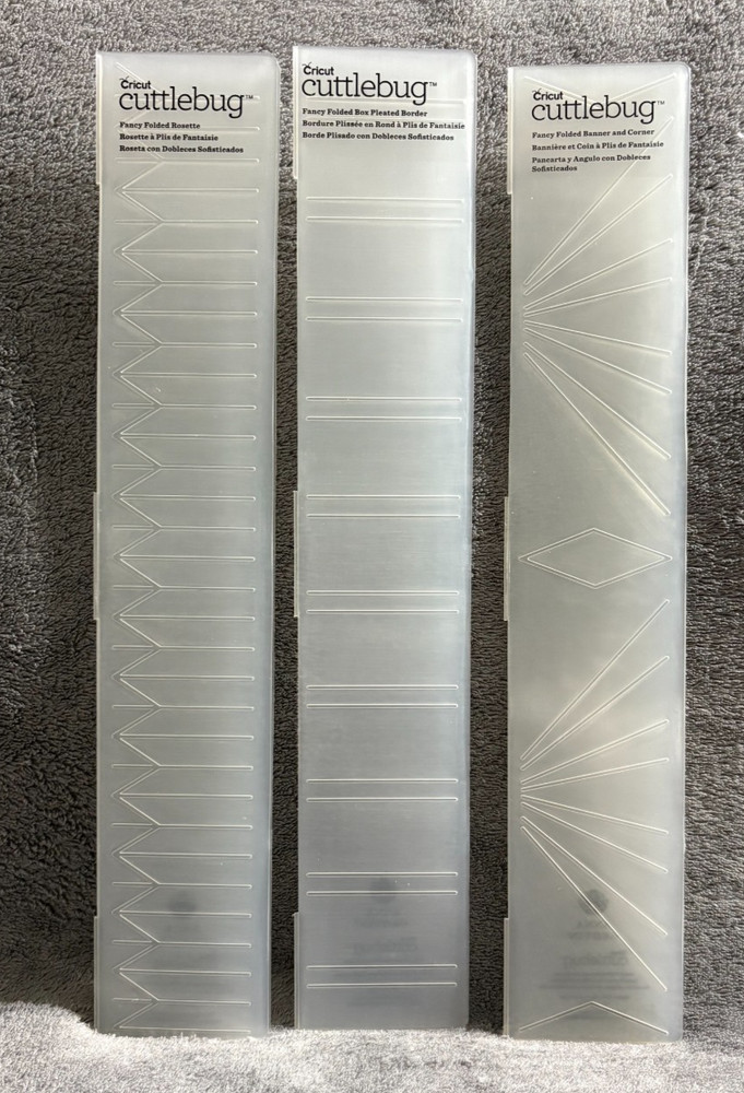 Anna Griffic Embossing Folders ** Paper Tricks ** (see description for details)
