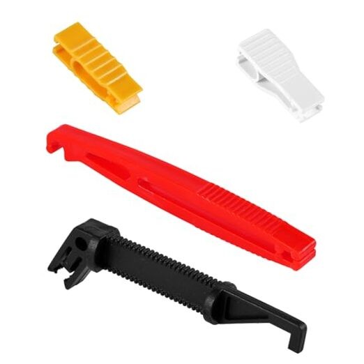 4 Pcs Fuse Puller, 4 Sizes Automotive Fuse Puller Tool Plastic Car Fuse