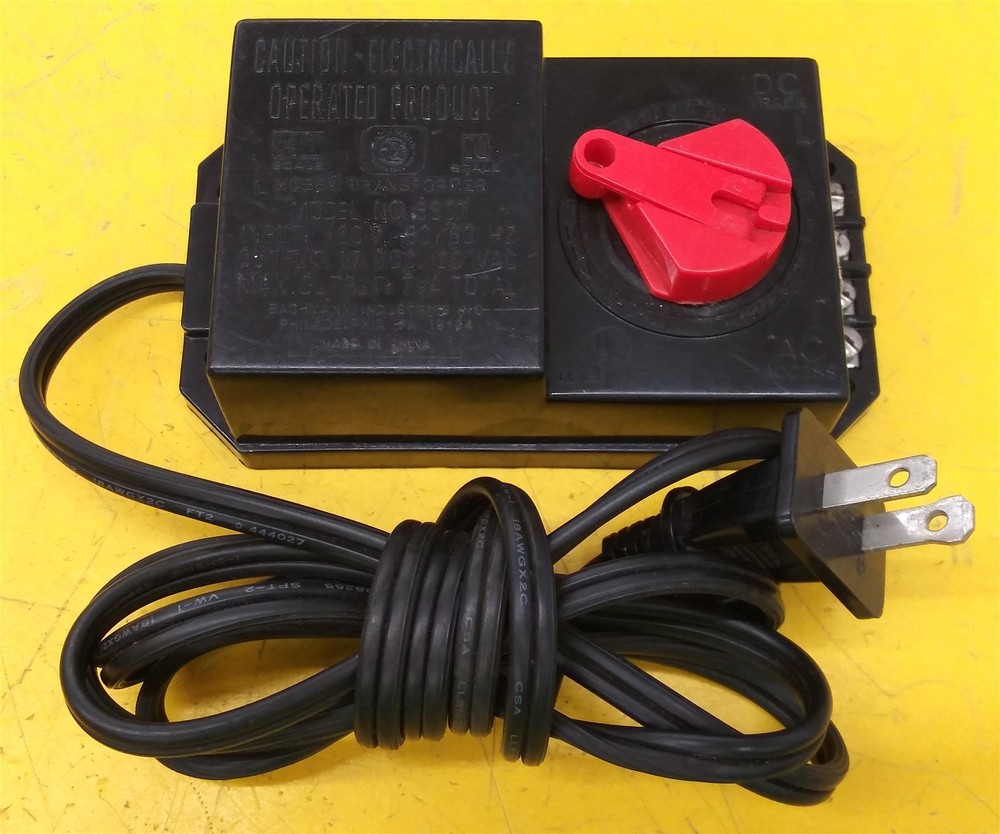 ⭐️⭐️⭐️⭐️⭐️ Bachmann Model 6607 Hobby Transformer Train Control
