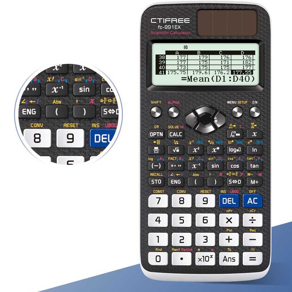 Fx-991ex Class wiz Advanced Engineering Scientific Calculator-552 Function NEW