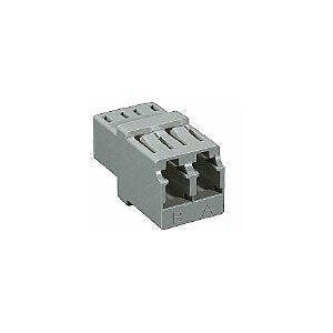 Fiber Optic Adapter LC-LC Multimode Duplex Flange Mount Coupler