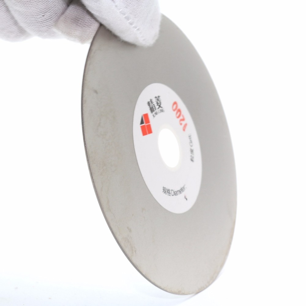 4" inch 100mm Grit 1200 Diamond Grinding Disc Flat Lap Disk Tools for Stone