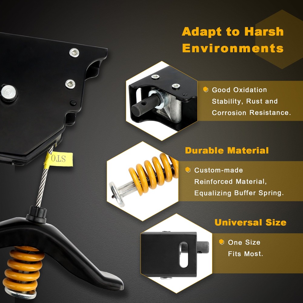 Universal Spare Tire Tyre Winch Hoist Carrier w/ Offset Cable Assembly 159056