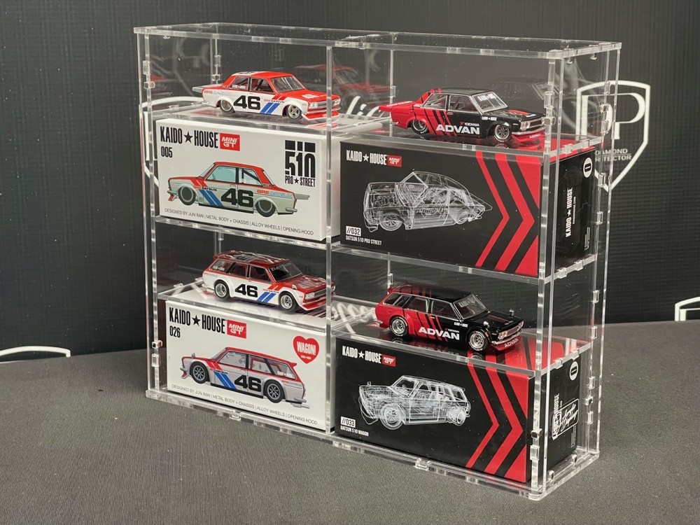 Diamond Protector Kaido House 8-Tier Acrylic Display (KH-4)