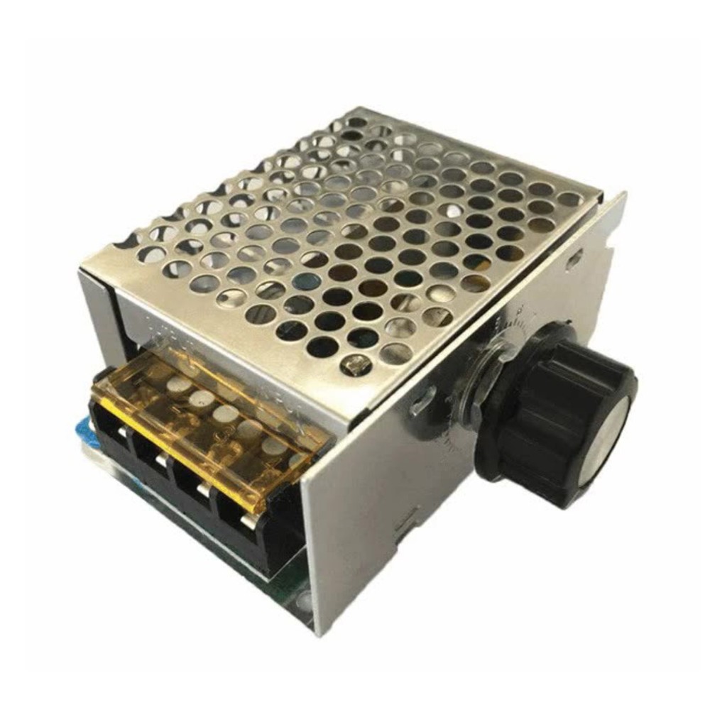 4000W Electronic Voltage Regulator Dimming Speed Temp Regulation Control Switch