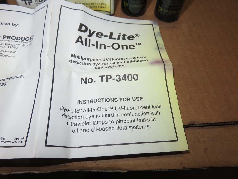 DY-LITE LEAK DETECTION TRACER DYE
