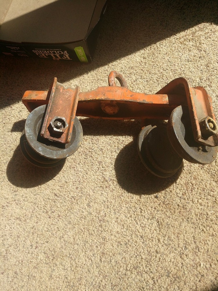 Vintage Trolley Greaseable Wheels