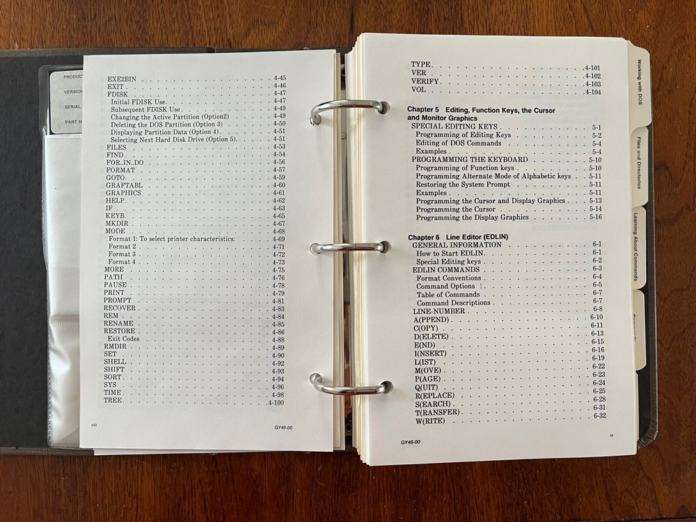 Honeywell PC MS-DOS 2.1 and GW-BASIC Manuals 1985