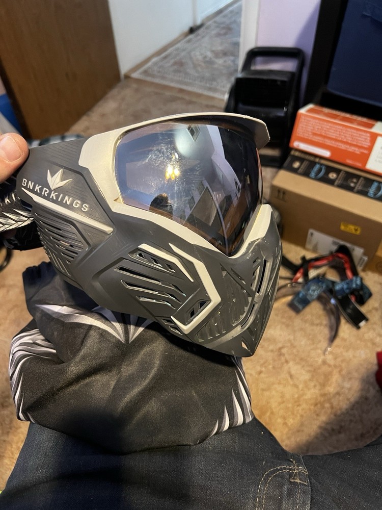 Bunker Kings CMD Paintball Mask Black Panther