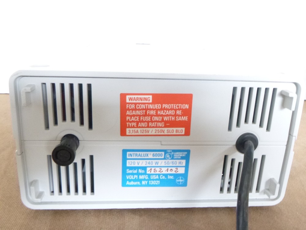 Volpi Intralux 6000 Fiber Optic Light Source