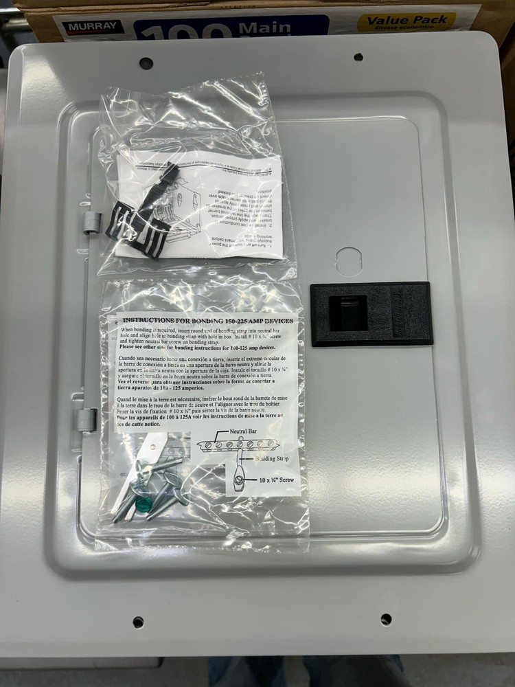 Murray Panel LC110DFCGP 100 Amps Main Breaker