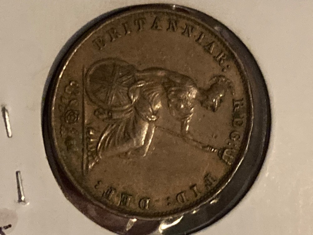 Great Britain 1841 1/2 Penny K-726