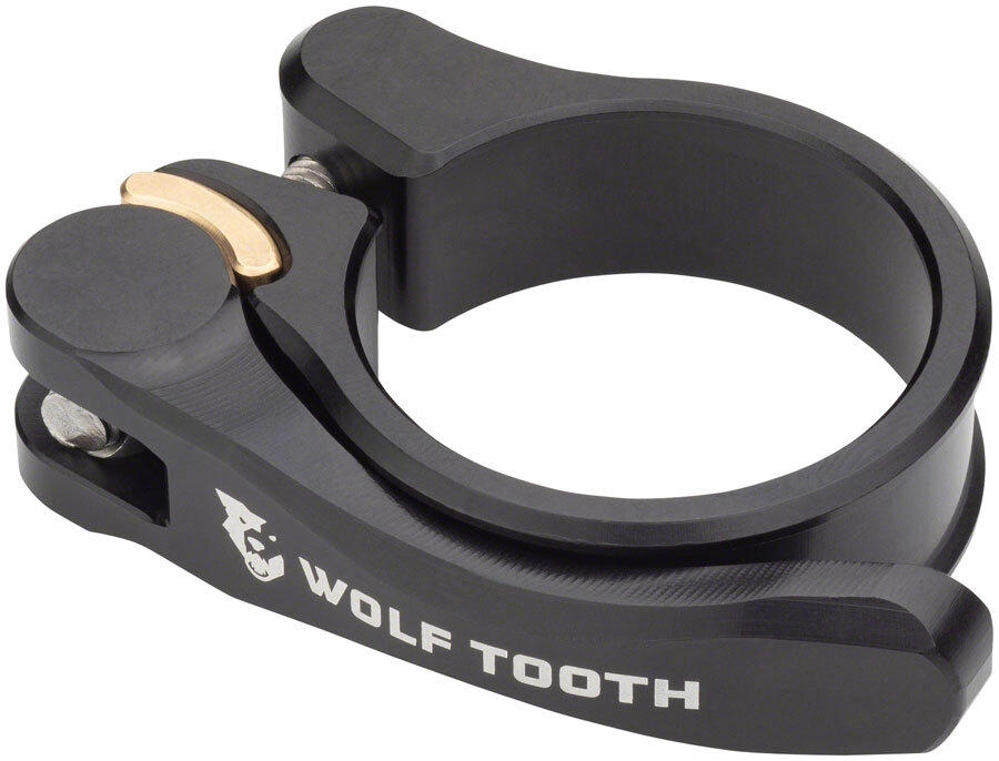 Wolf Tooth Components Quick Release Seatpost Clamp - 31.8mm, QR, Black