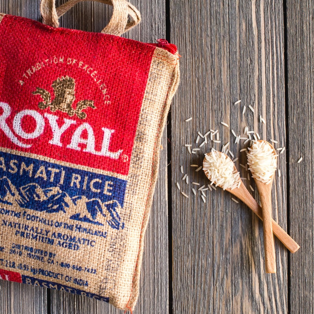 Authentic Basmati White Rice, 20 Lbs