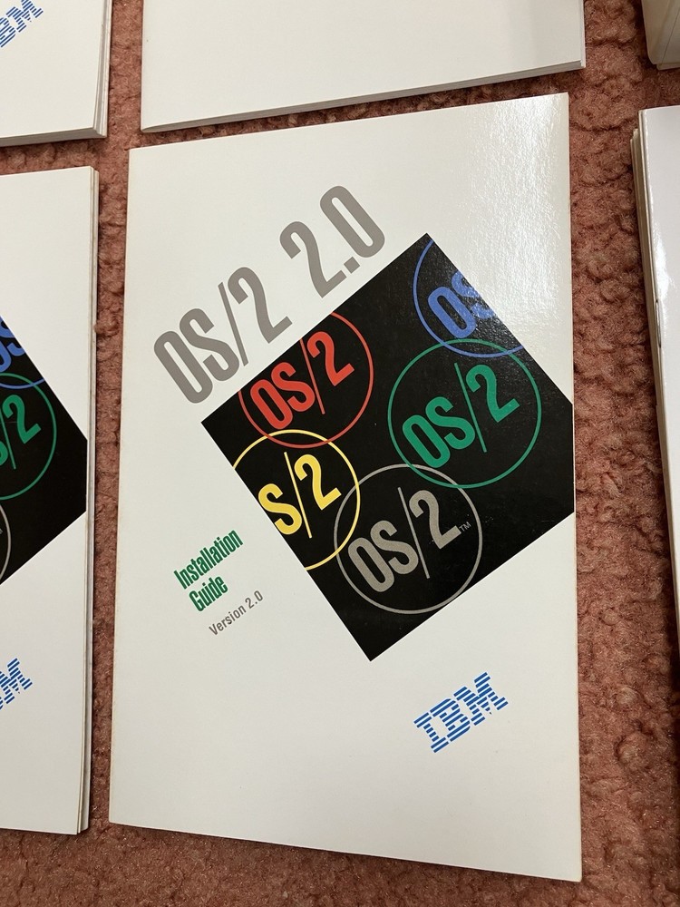 IBM OS/2 VERSION 2.0 WITH 5.25” DISKS