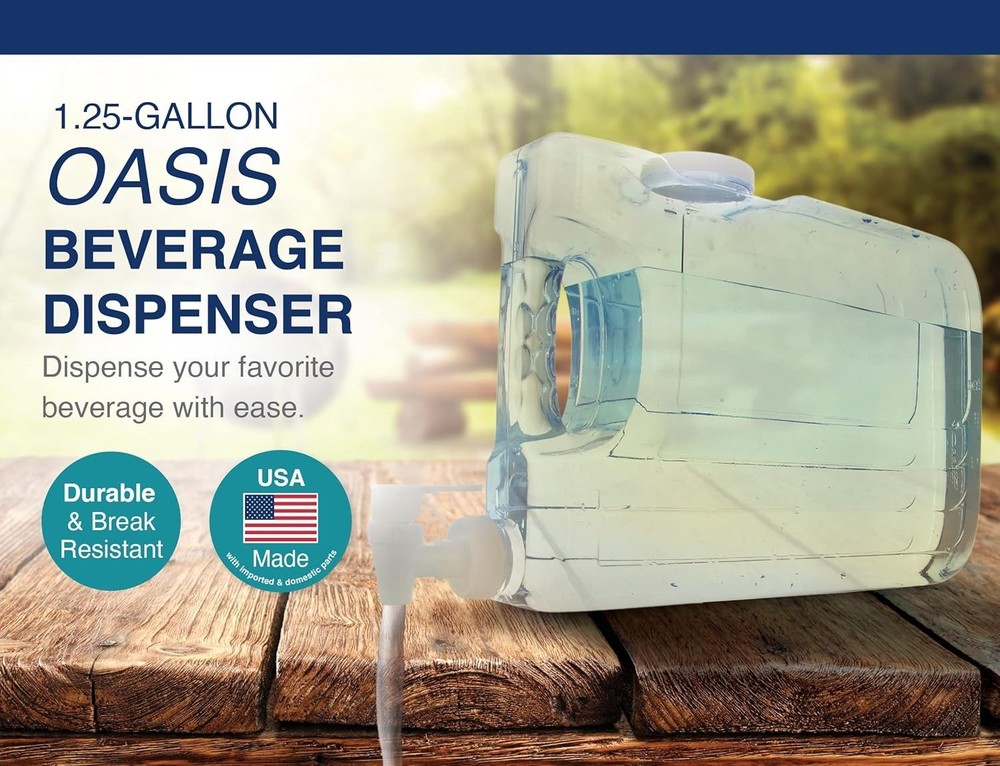 Oasis 1.25 Gallon Refrigerator Beverage Container