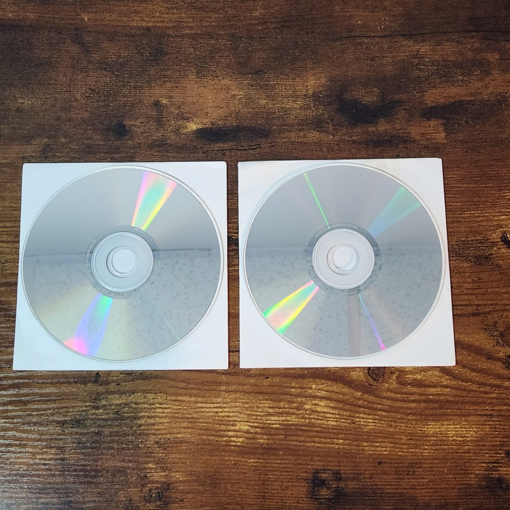 Apple iMac Mac OS X Install Disc 1 & 2 Version 10.2 - 2002