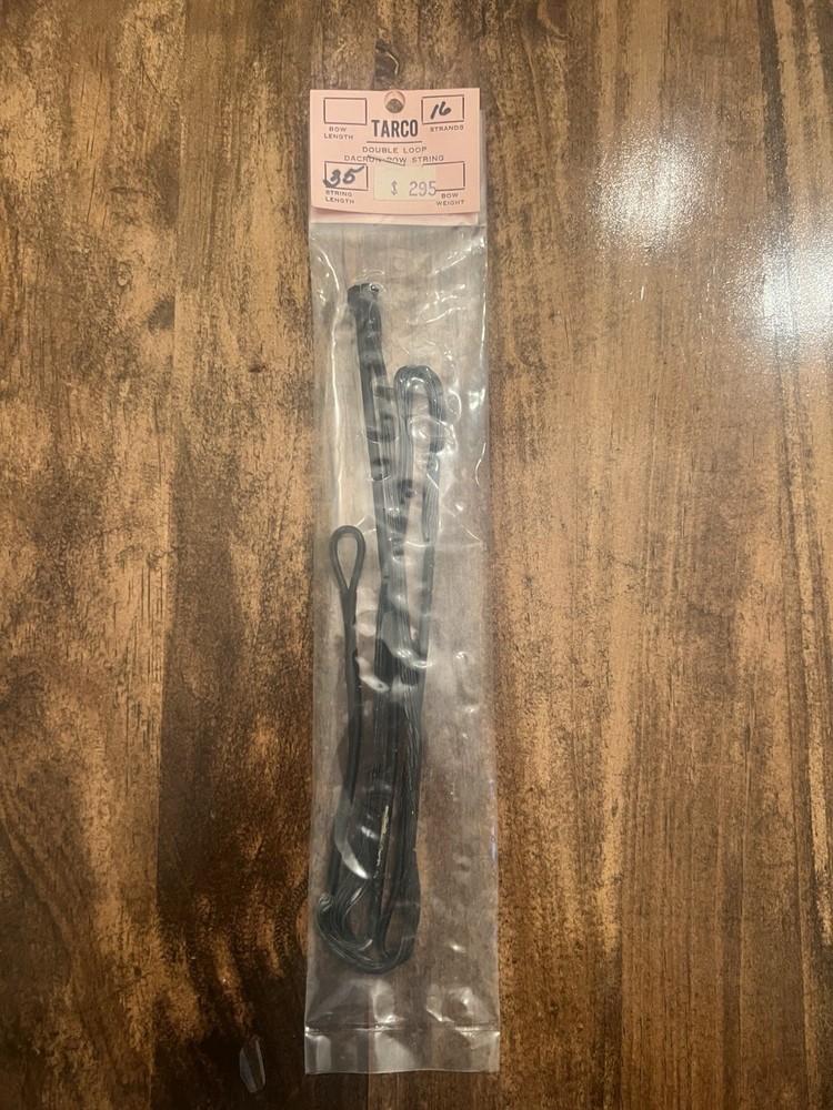 35”  Double Loop Darcon Bow String 16 strands Dacron Traditional