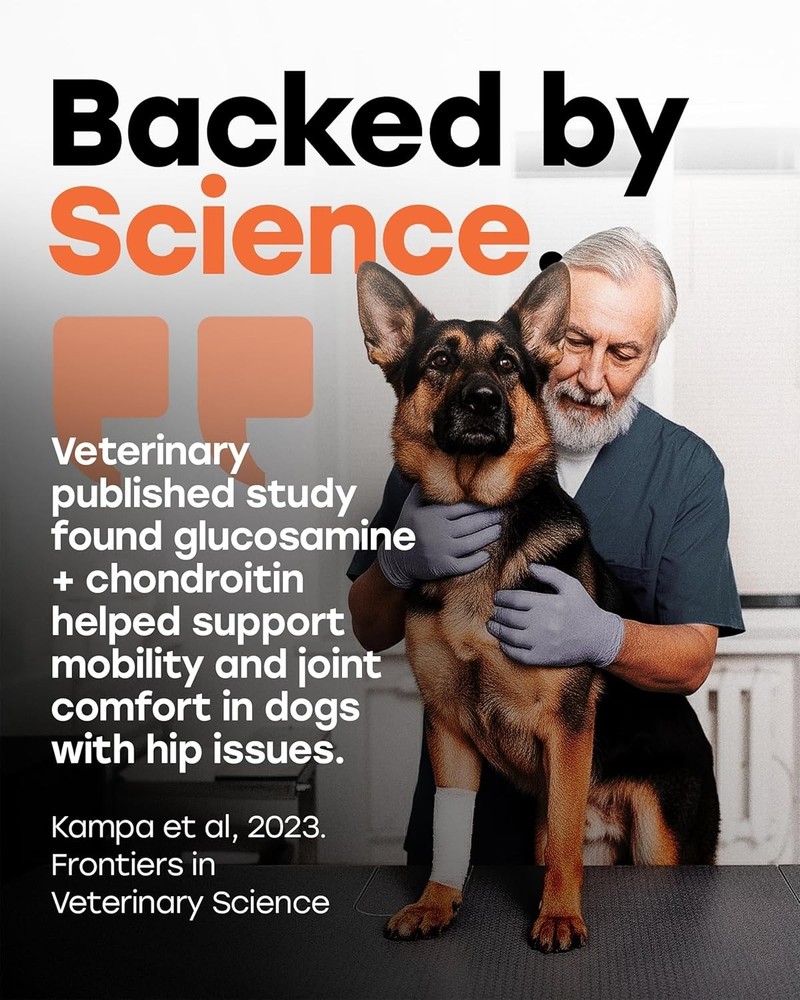 Glucosamine 500mg Hip & Joint Support Supplement for Dogs