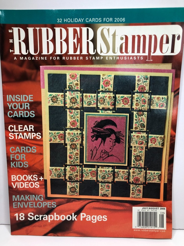 THE RUBBER STAMPER Magazine 2006 & 2007 - 9 Issues