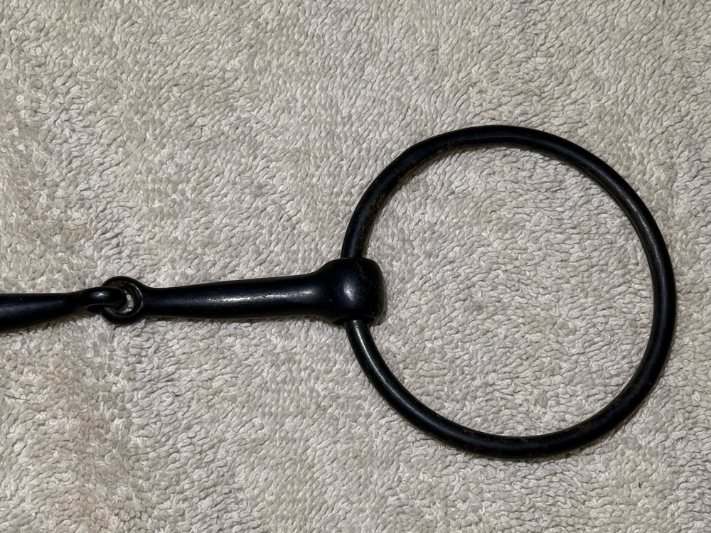 Snaffle Horse Bit 4.50 Inch Loose Ring Thin Snaffle Bit