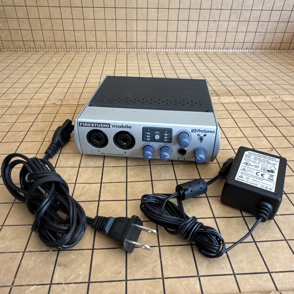 PreSonus FireStudio Mobile 10x6 FireWire Recording Interface System