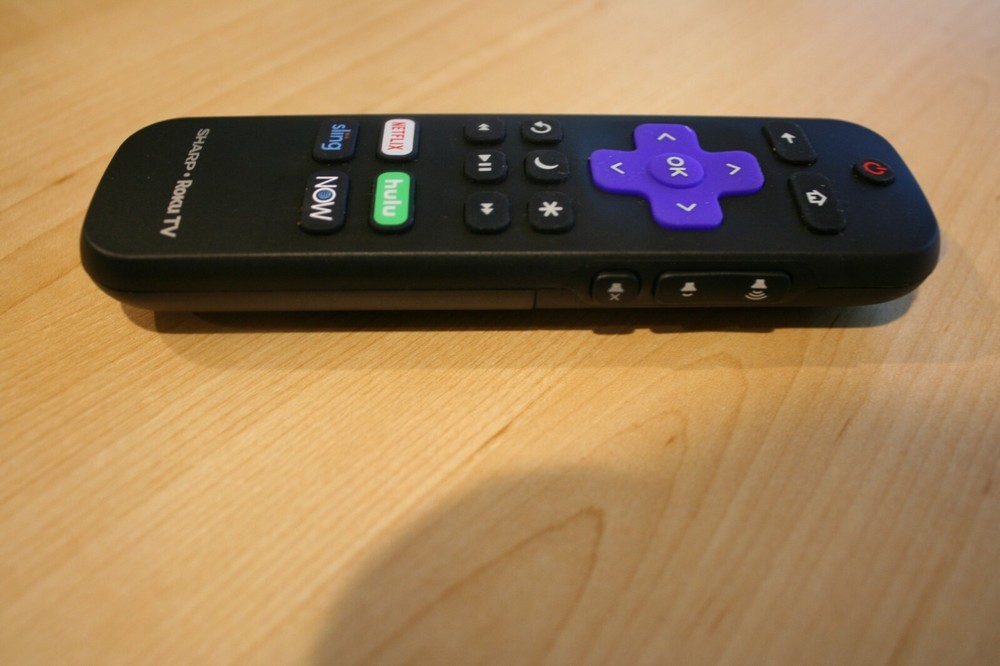 Genuine Sharp LC-RCRUS-20 Roku TV Remote Control