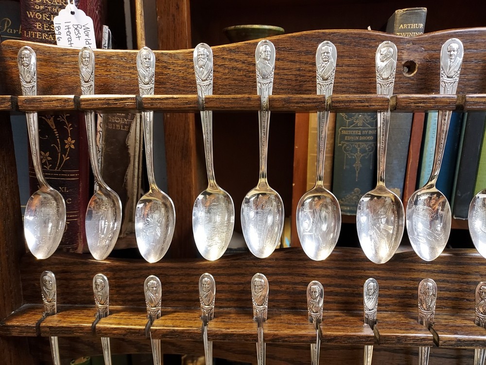 Presidential Spoons And Rack