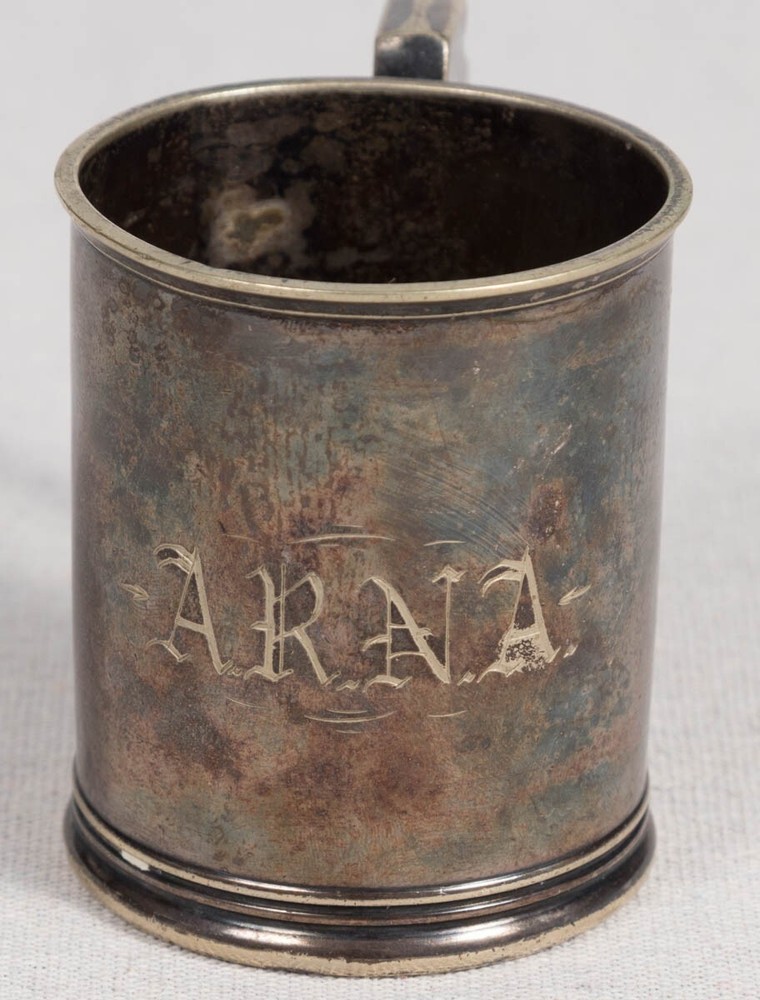 Meriden Silver Soldered Small Cup - 011 - Inscribed