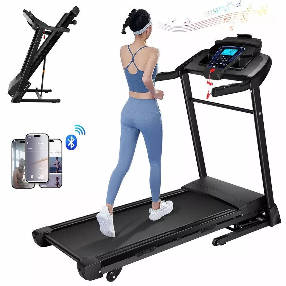 3.25HP Folding Treadmill Electric Treadmill Running Motorized Exercise Machine