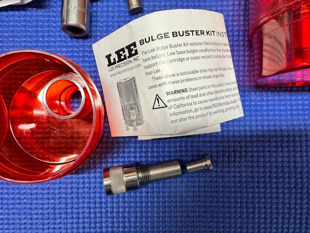 LEE bullet sizing kits complete