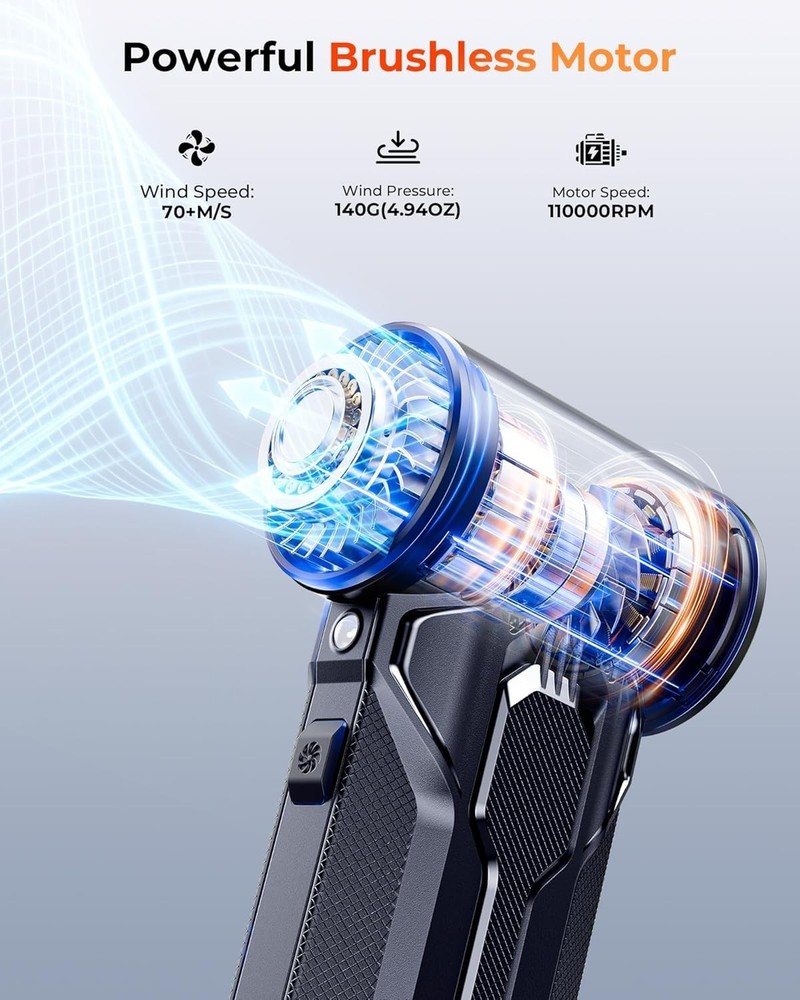 Compressed Air Duster, High-Speed Electric Air Duster