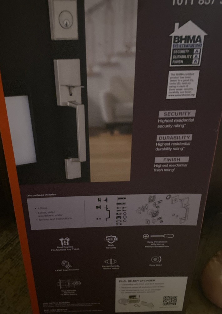 Home Decorators Bleecker Satin Nickel Finish