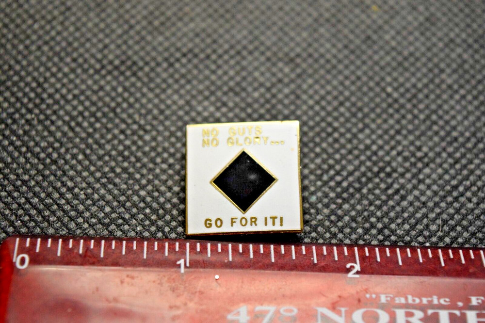 Black Diamond Most Difficult No Guts No Glory Go For It! Ski Pin