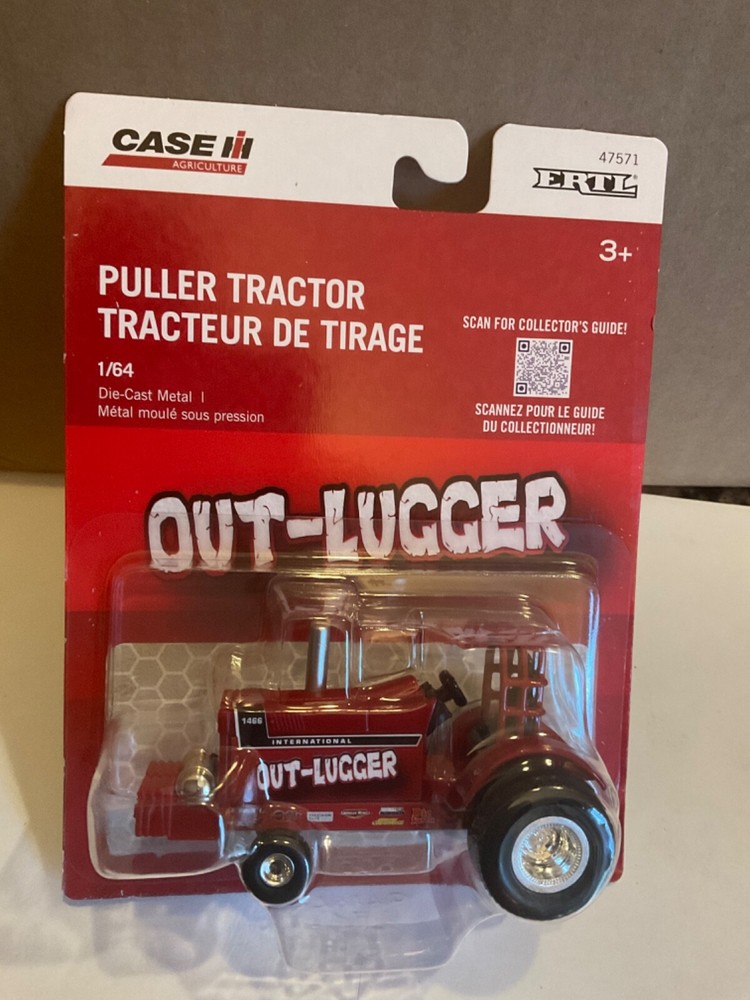ERTL 1:64  1/64 diecast CASE IH “Out Lugger ”  Puller Pulling  Tractor