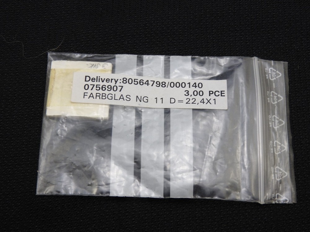 D15X Optical Interference Filter, 0.58 in Diameter - New